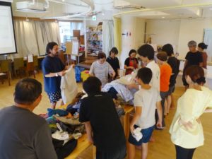 自学自炊コミュニティnalba×ヒューマンフォーラム「古着の回収と地域内循環の仕組み」